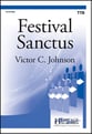 Festival Sanctus TTB choral sheet music cover